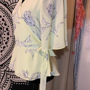 Banana Republic wrap style top.